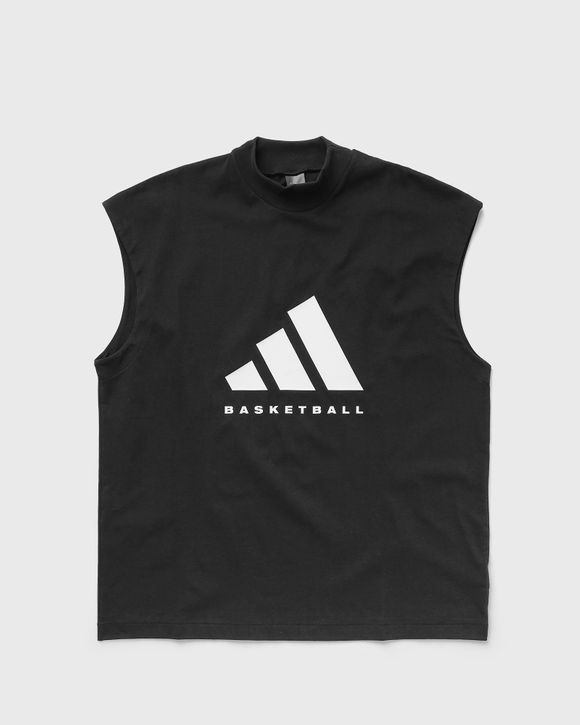 ★adidas★ Basketball Tee Black JX5575 adidas Basketball Tee (Gender Neutral) - Black | Free