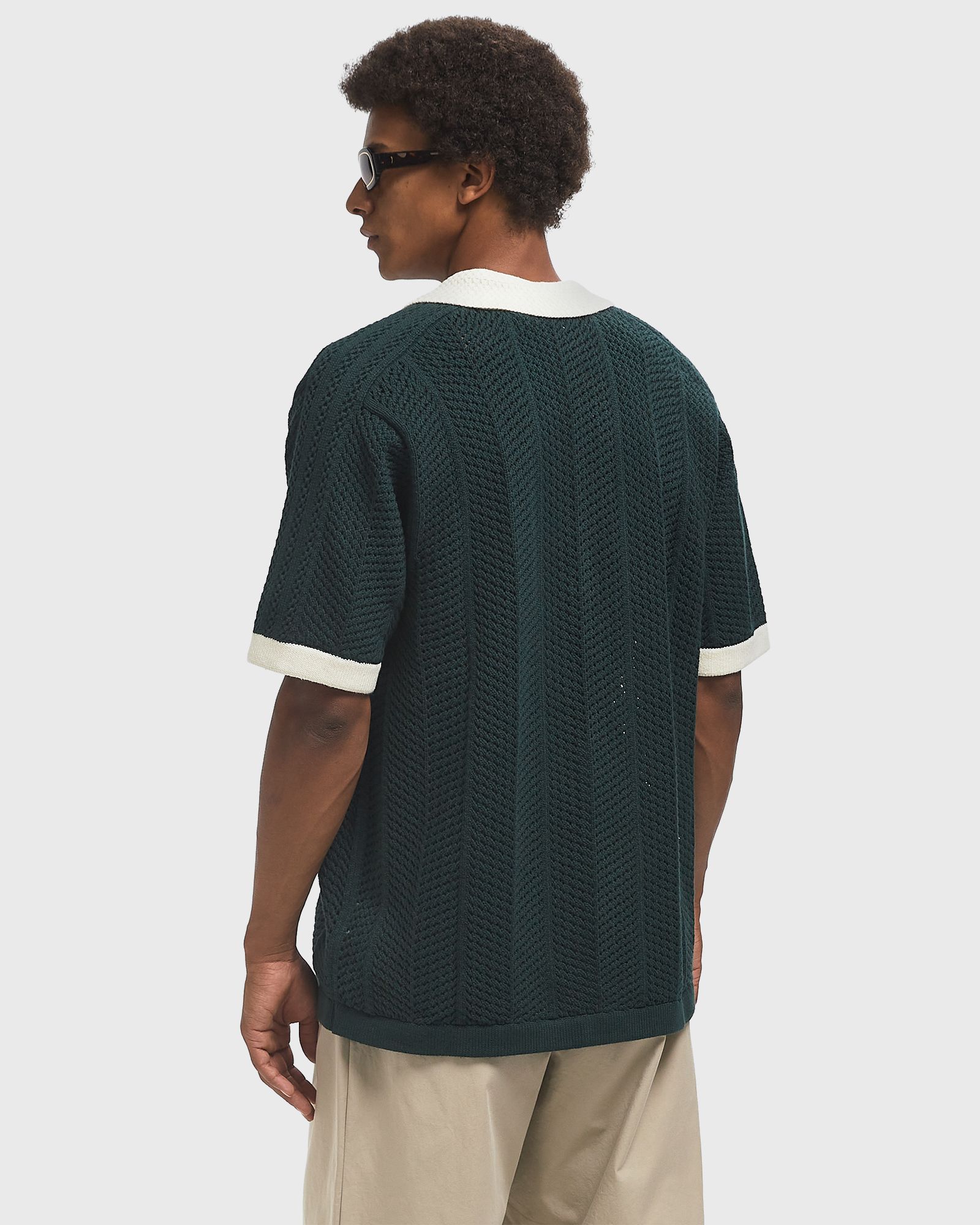 X CLOT KNIT POLO