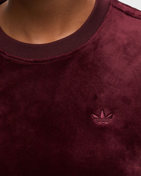 Velour shop adidas sweatshirt