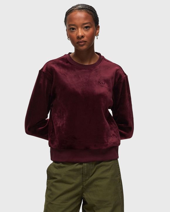 Adidas hot sale velvet sweater