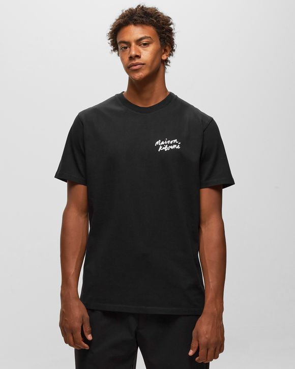 Maison Kitsune MINI HANDWRITING CLASSIC TEE Black | BSTN Store