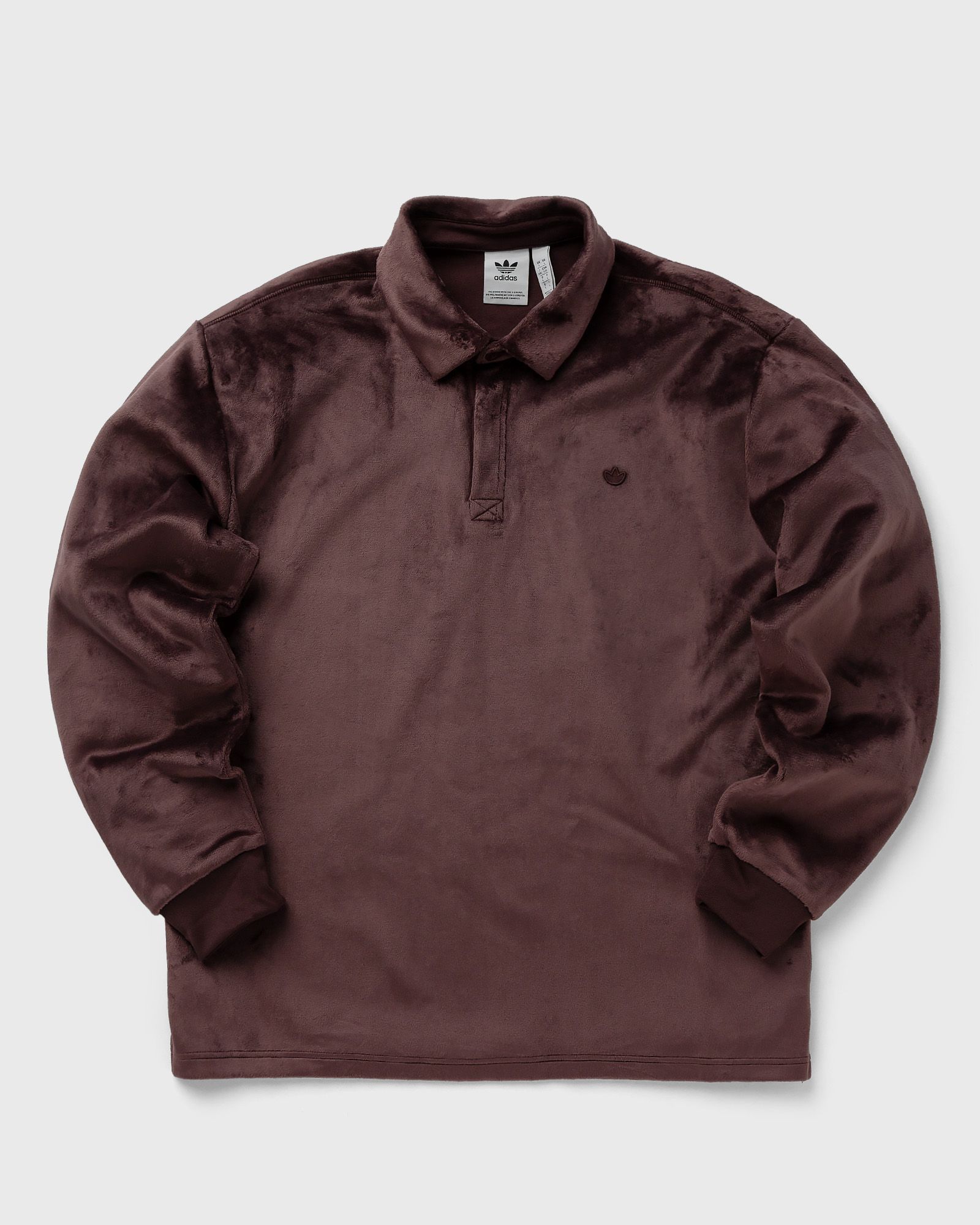 Adidas - p ess+ v ls pol men sweatshirts brown in größe:xxl