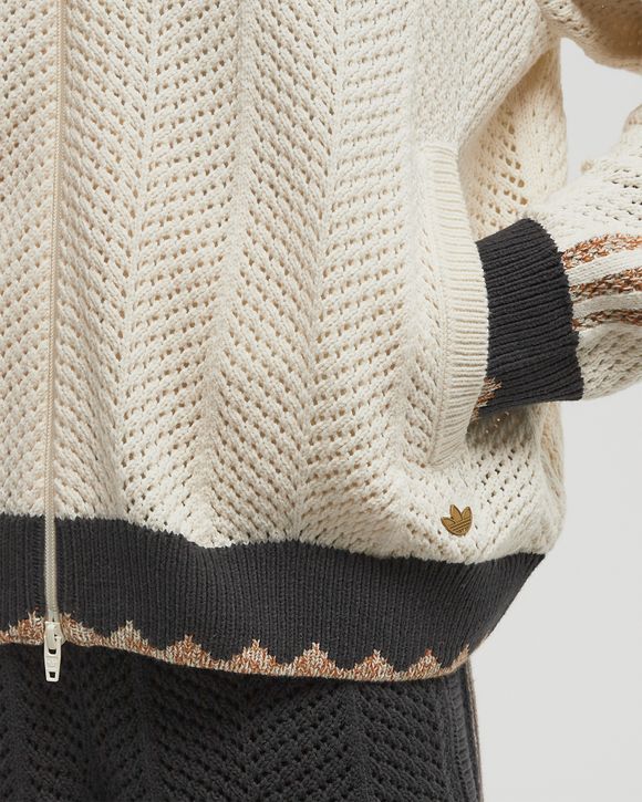Adidas x Clot by Edison Chen Crochet SST Track Top White Adidas x Clot by Edison Chen Crochet SST Track Top White