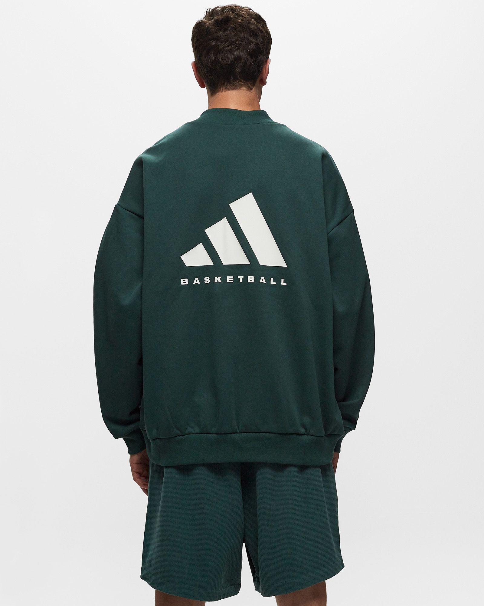 BASKETBALL FLEECE CREW SWEATSHIRT
