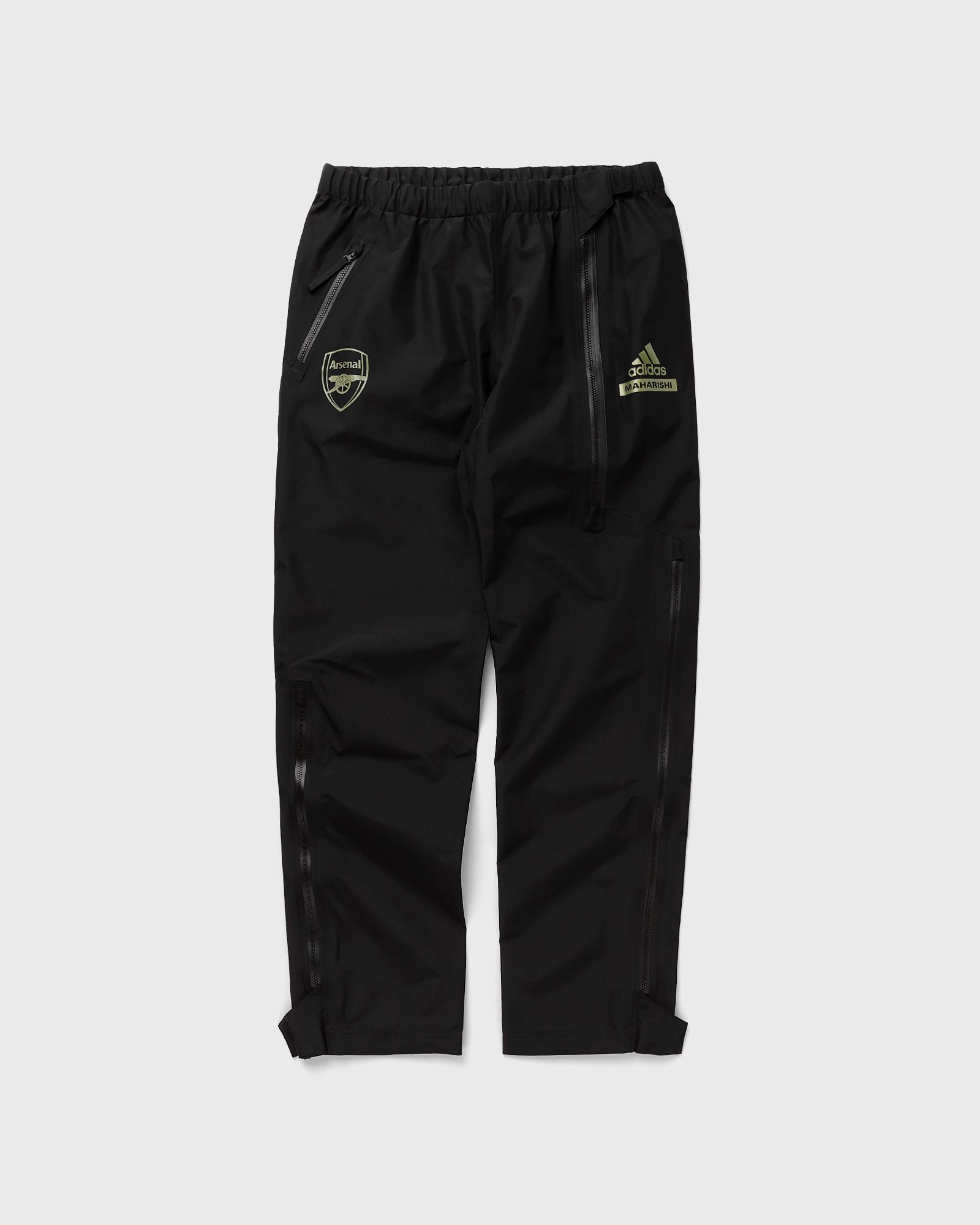 Adidas - arsenal x maharishi gore-tex paclite pants men casual pants black in größe:l