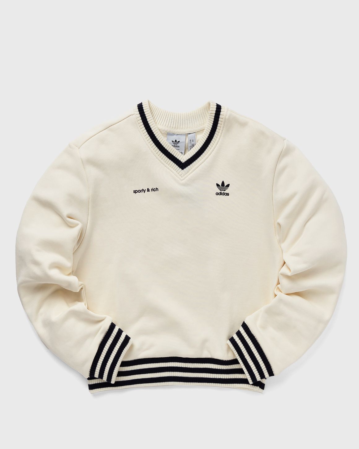 Adidas WMNS SPORTY RICH V NECK CREW White CWHITE