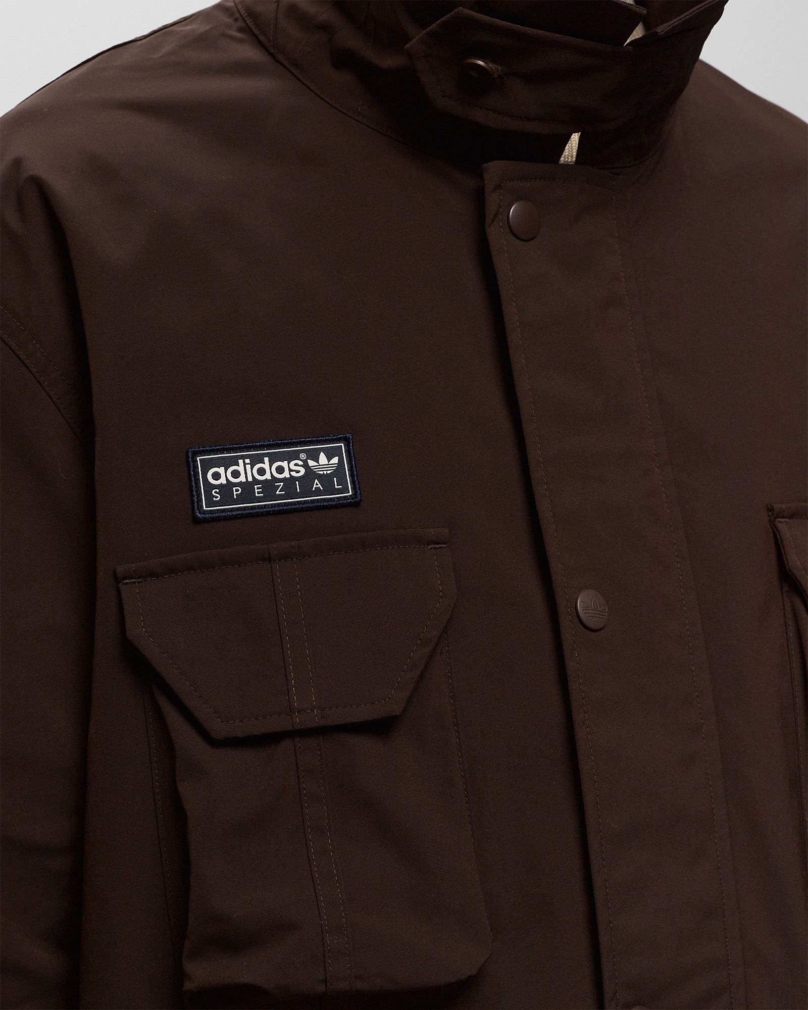 Adidas HASLINGDEN JACKET SPZL Brown | BSTN Store