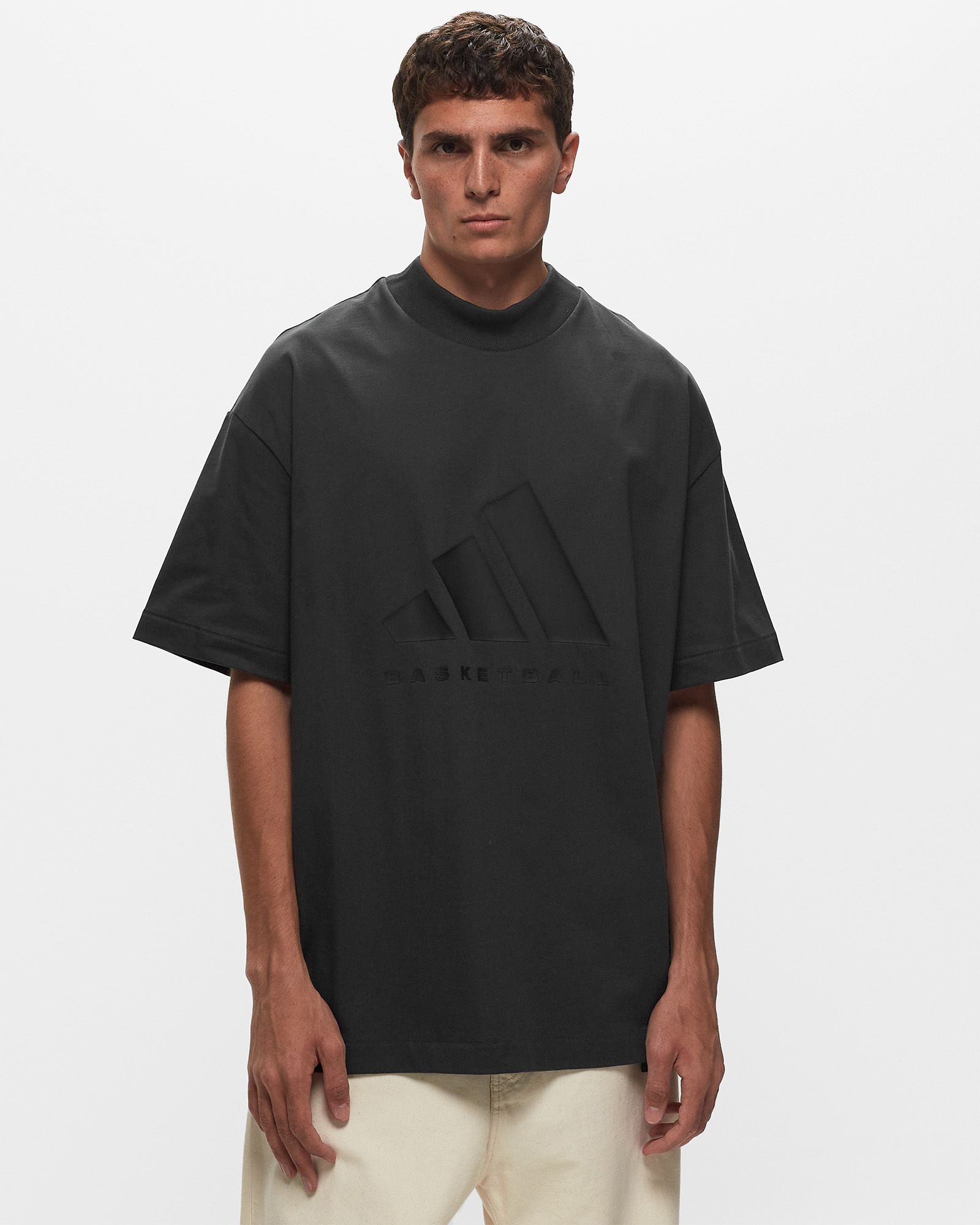 BASKETBALL COTTON JERSEY TEE