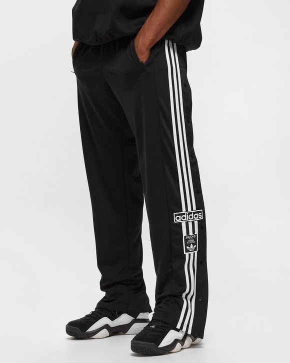 NEW MENS ADIDAS ORIGINALS ADIBREAK BUTTON TRACK PANTS ~SIZE LARGE IN8075