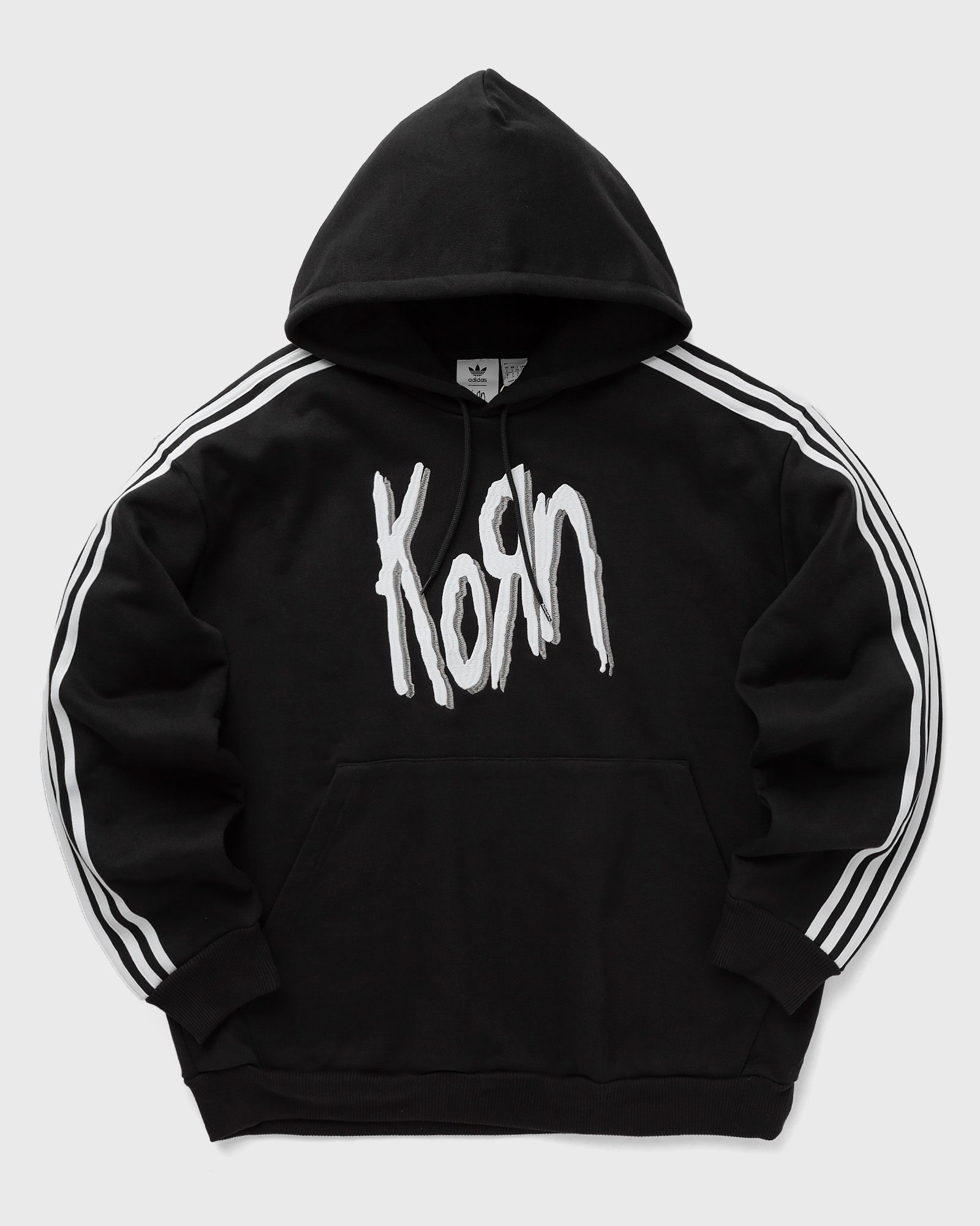adidas KORN HOODIE BLACK Lサイズ adidas x Korn Embroidered Black Hoodie | Zumiez