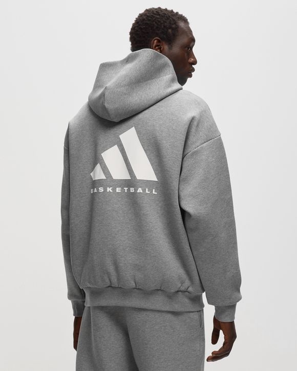 Adidas grey 2025 heather hoodie