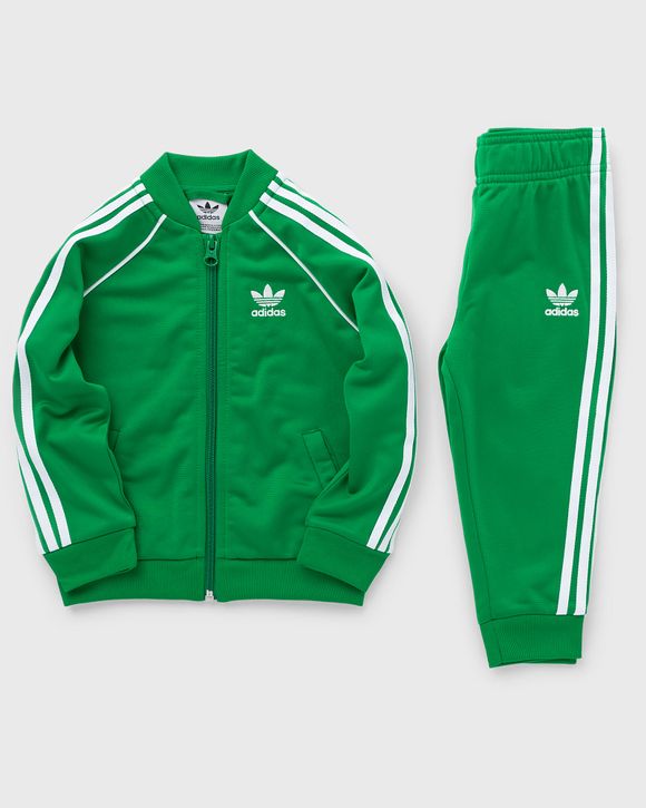 Green store adidas jumpsuit