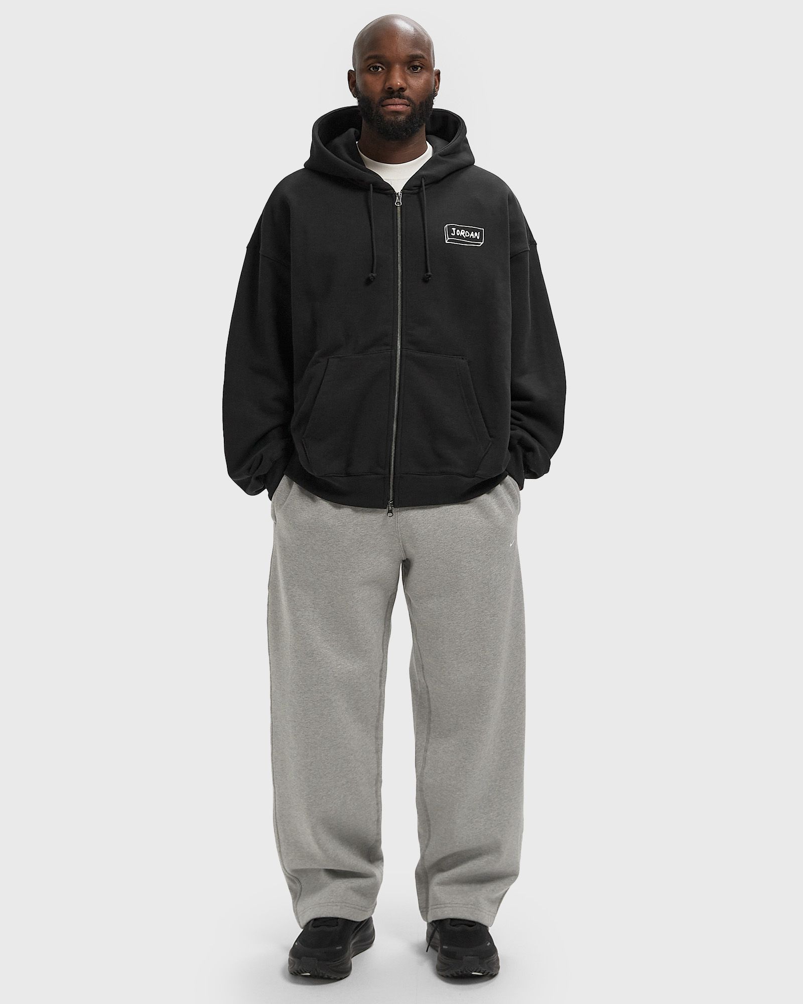 Jordan x UNION x FRAGMENT FZ HOODIE Black | BSTN Store