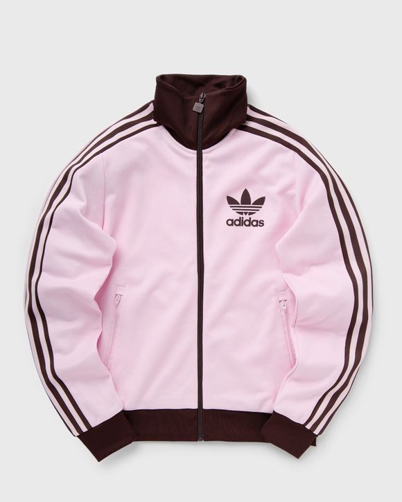 Mens pink adidas hot sale track jacket