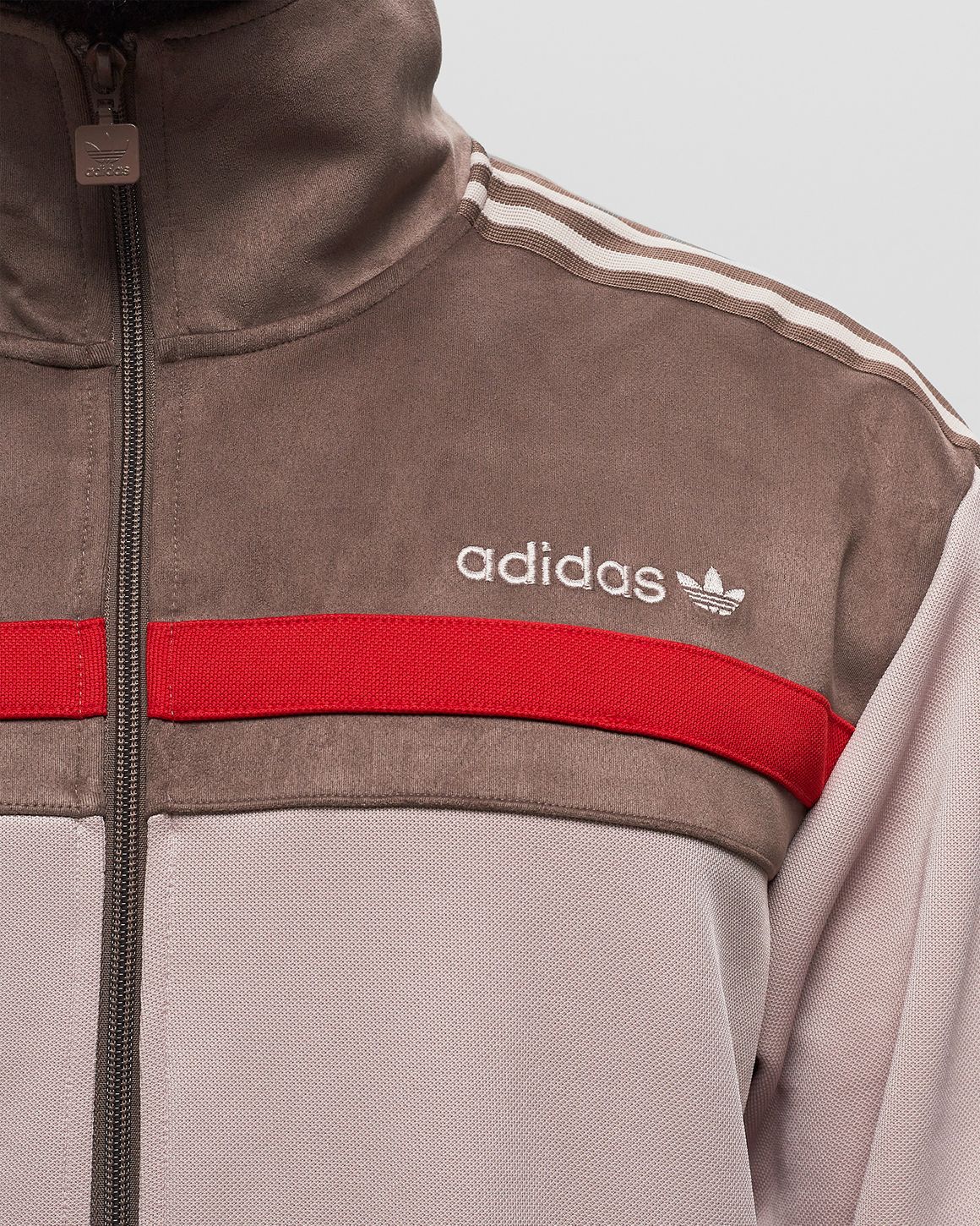 Adidas PREMIUM TRACK TOP Brown | BSTN Store