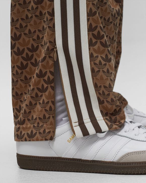 adidas Firebird Track Pants in Brown