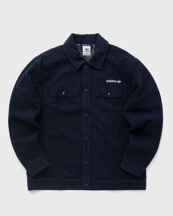 adidas Originals Premium Sport knit shirt in navy