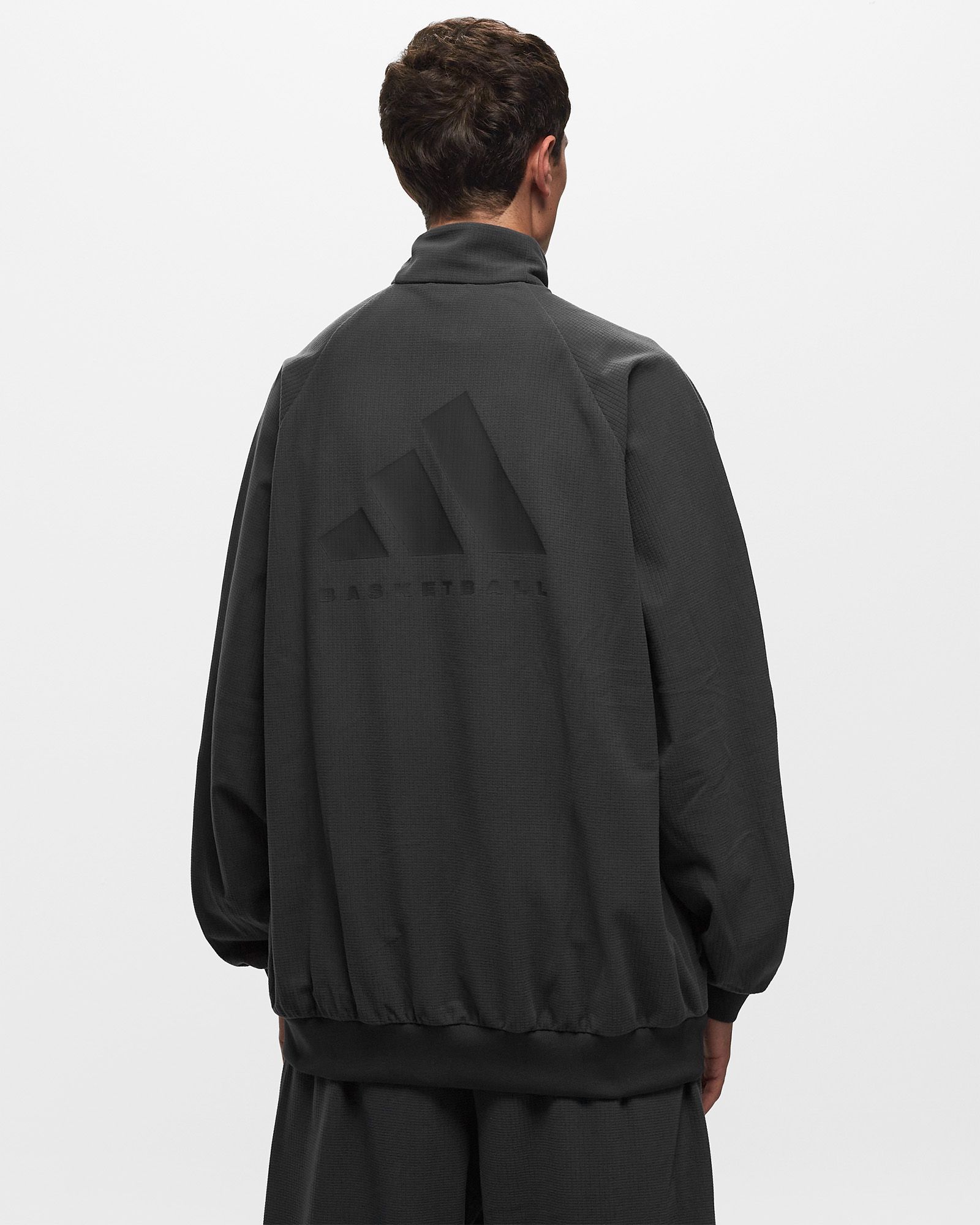 BASKETBALL BRUSHED TRACK JACKET