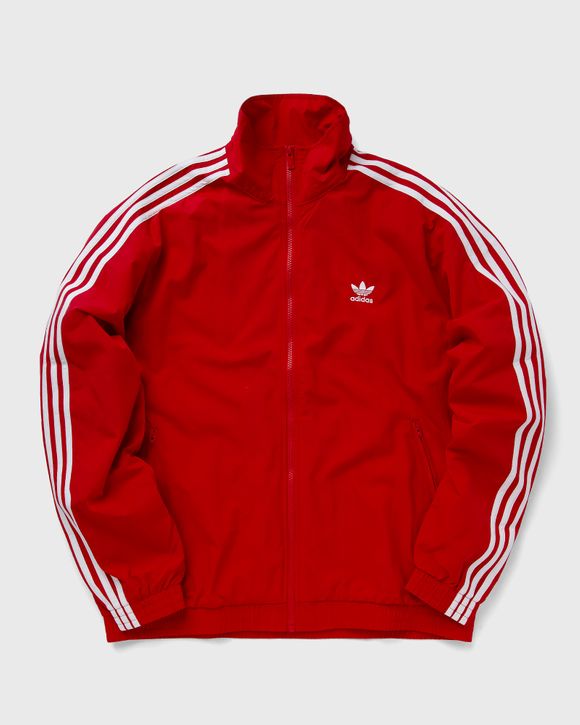 Adidas ADICOLOR CLASSICS BECKENBAUER PRIMEBLUE ORIGINALS TRACK JACKET Red |  BSTN Store