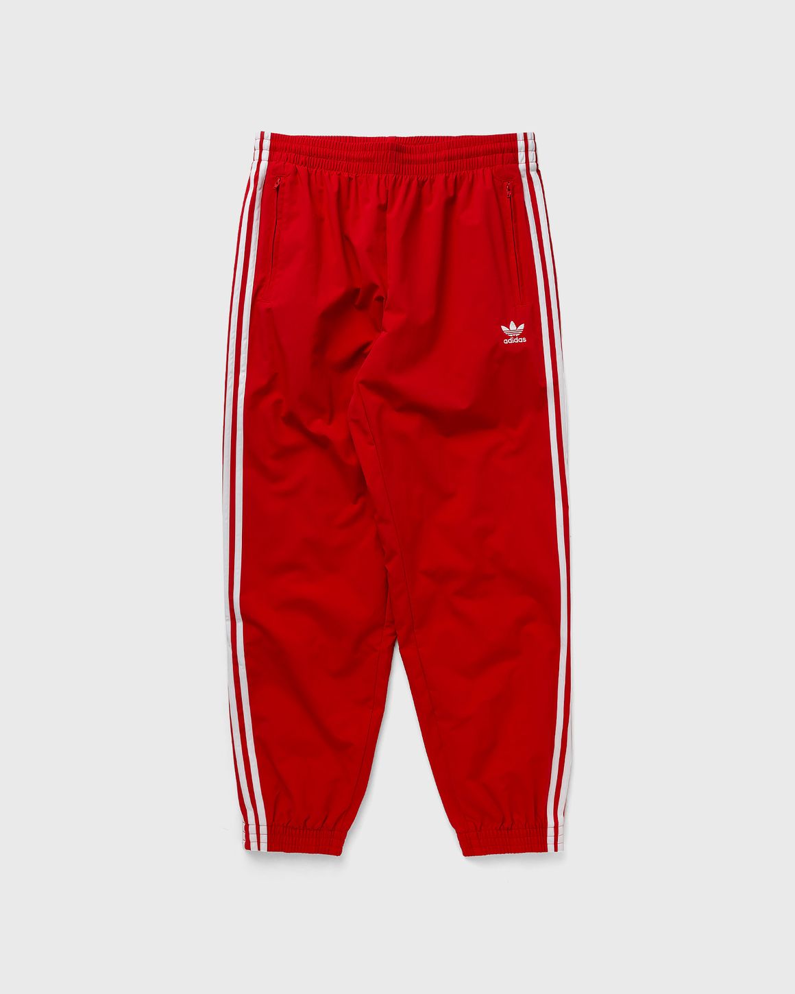 Adidas superstar cuffed track pants red online