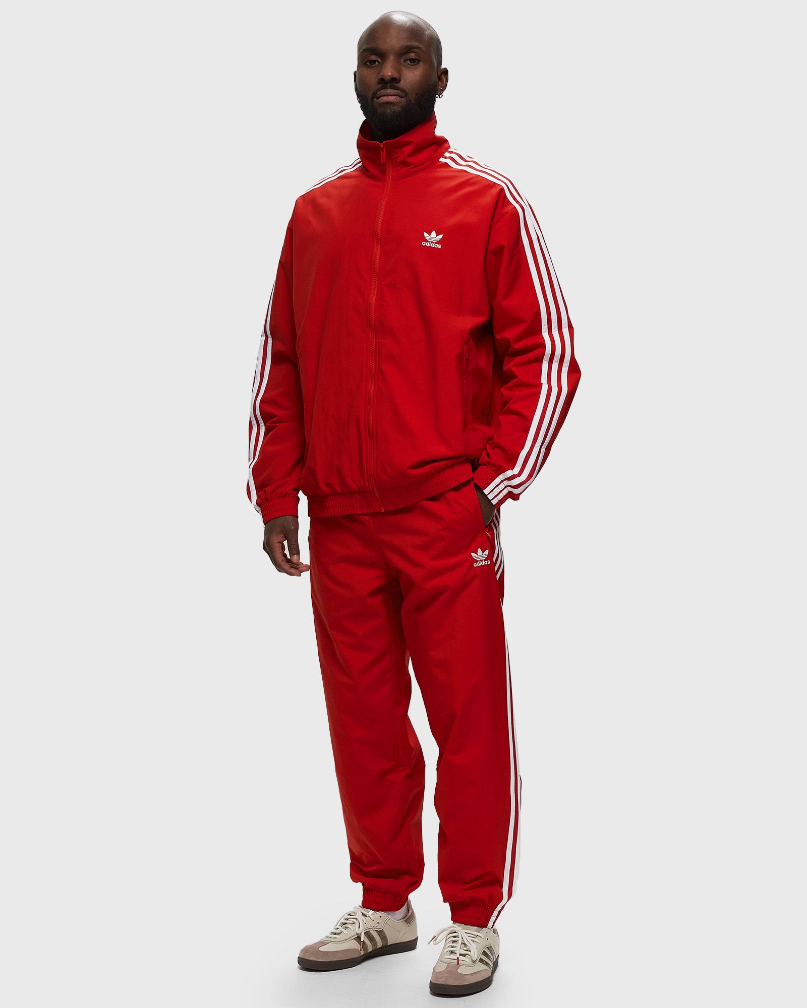 Adidas WOVEN FIREBIRD TRACK Pant Red | BSTN Store