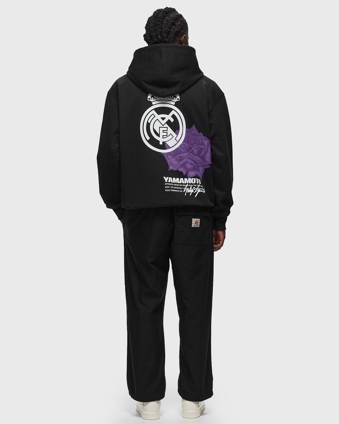 Y-3 Y-3-Real Madrid MERCH HOODIE Black | BSTN Store