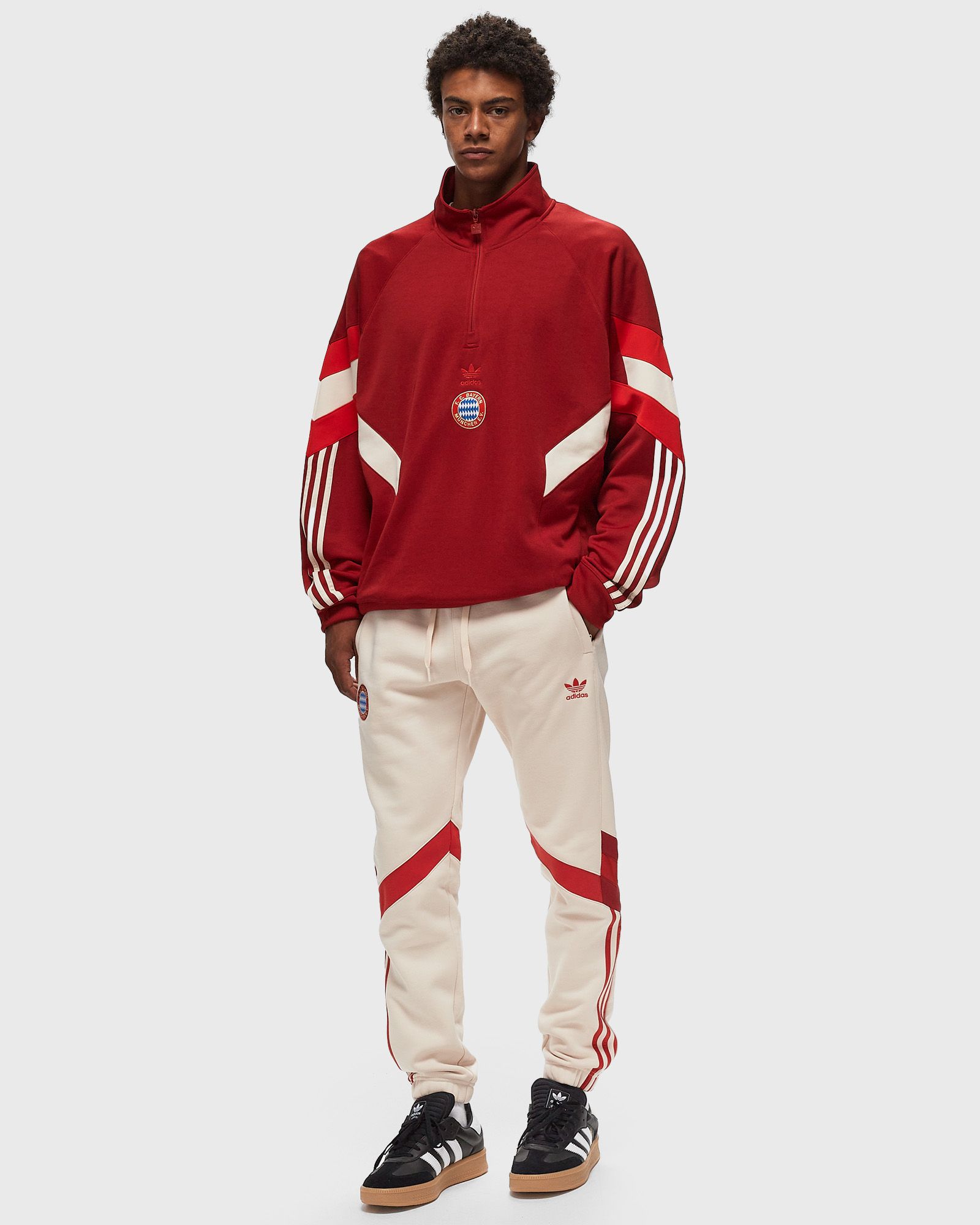 FC Bayern München adidas ジャージ レッド adidas FC Bayern Munich Originals tracksuit jacket Red | Goalinn