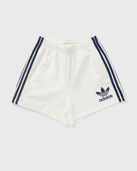 adidas Logo Waistband Booty Shorts - Blue, Women's Lifestyle