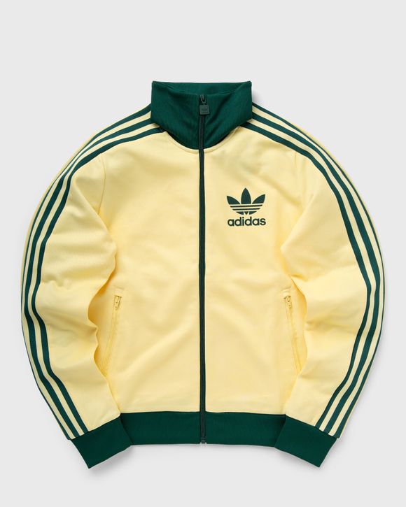 Adidas beckenbauer track hot sale top yellow