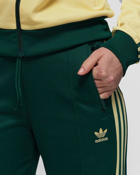 Adidas WMNS BECKENBAUER TRACKPANTS Green - CGREEN