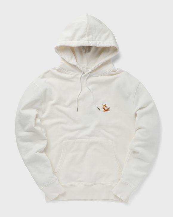 Maison Kitsune CHILLAX FOX PATCH CLASSIC HOODIE White | BSTN Store