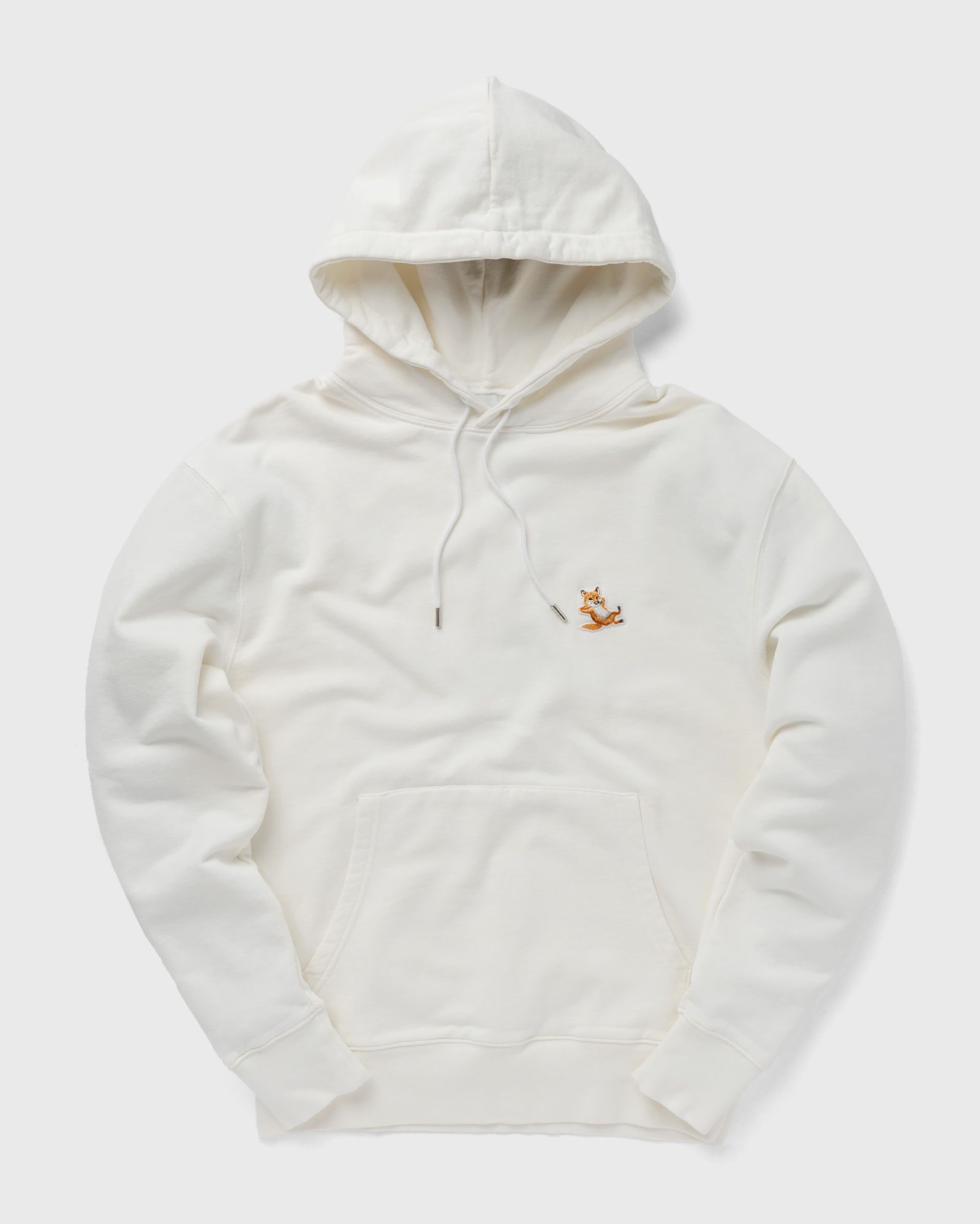Maison Kitsune CHILLAX FOX PATCH CLASSIC HOODIE White | BSTN