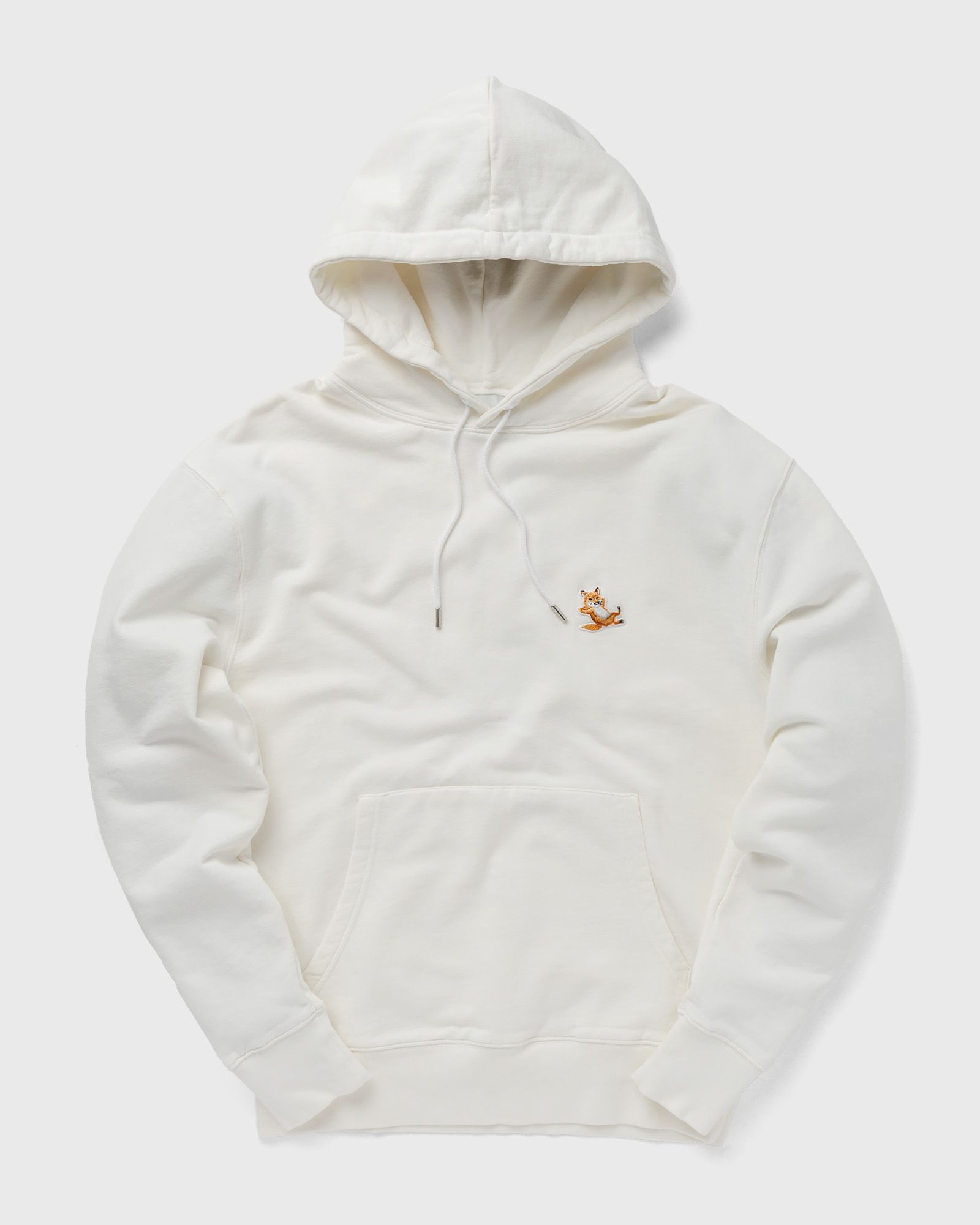Maison Kitsune - chillax fox patch classic hoodie men hoodies white in größe:s