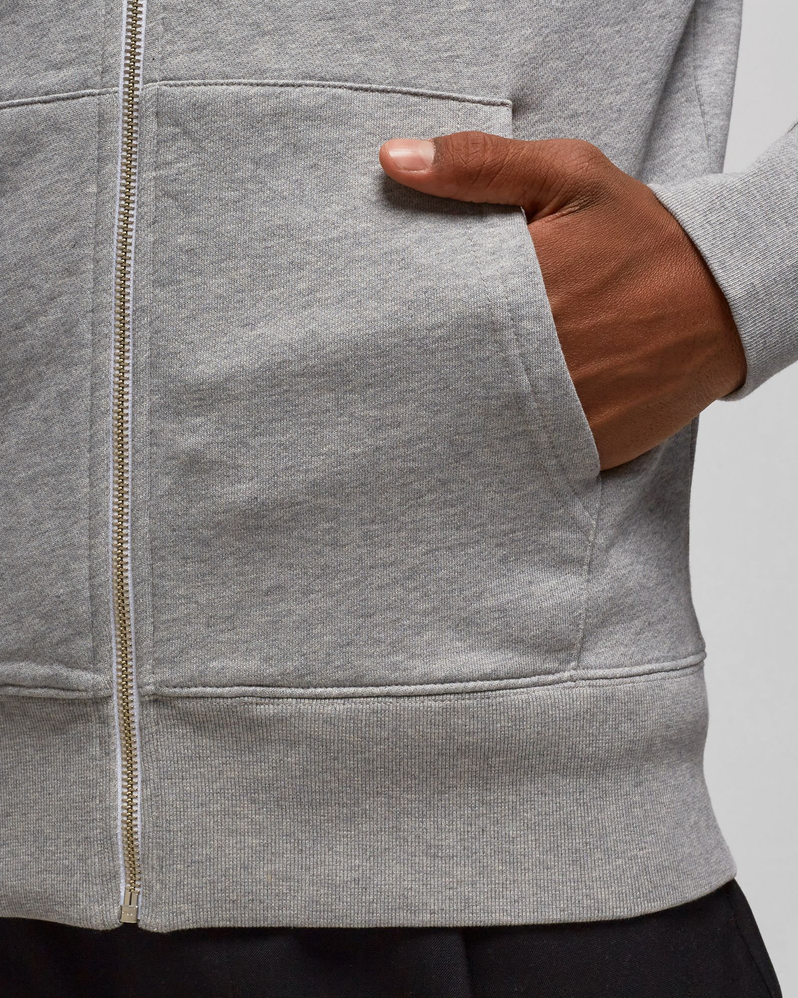 CHILLAX FOX PATCH ZIPPED HOODIE