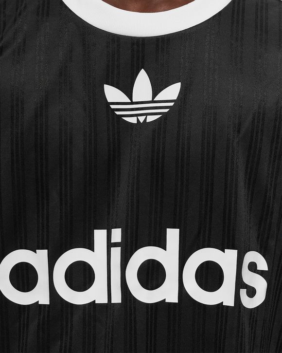 Logo and baby-ribbing elongated bralette, Adidas Originals