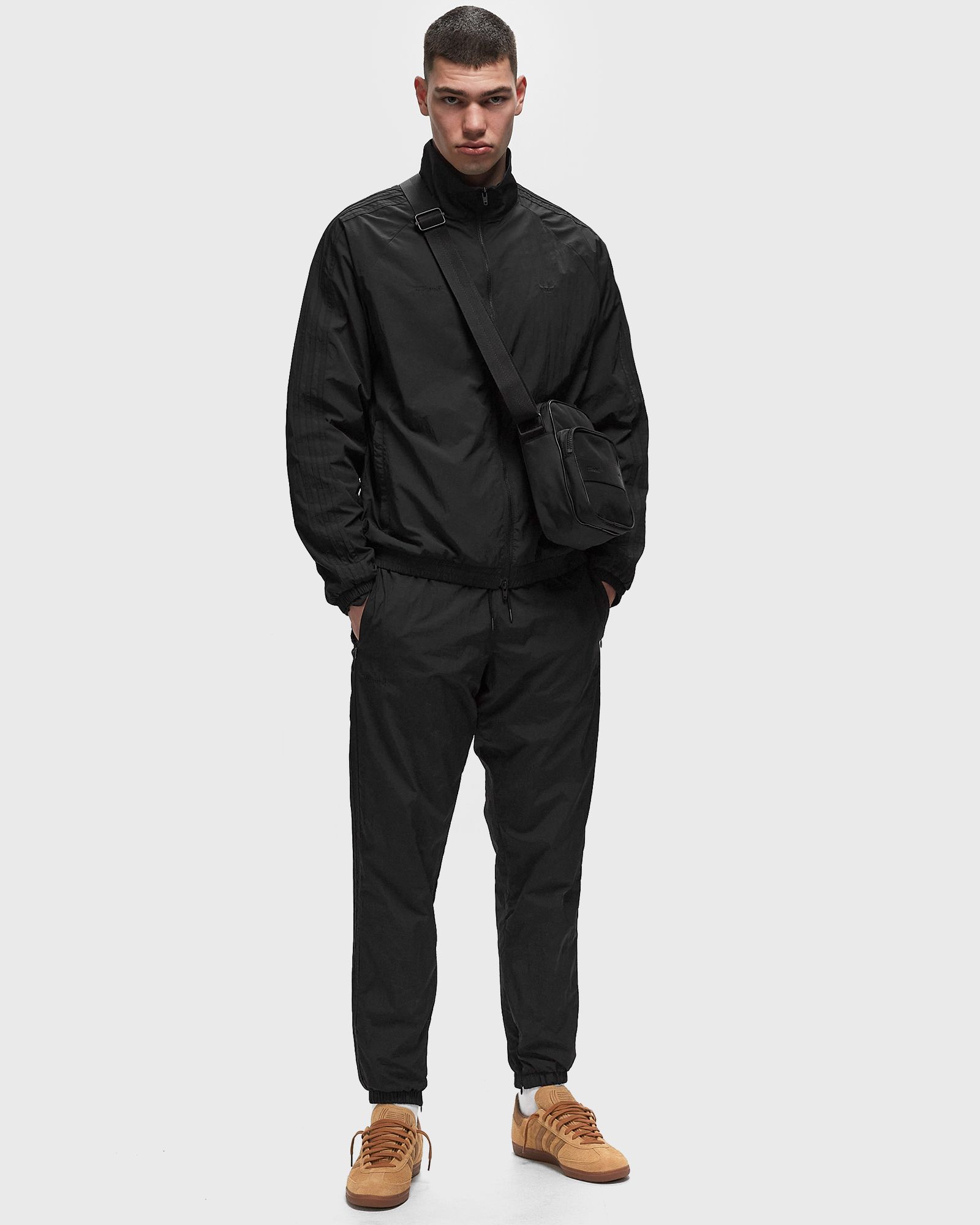 【新品:Lサイズ】adidas jjjjound Track Pant adidas Track Pants x JJJJound in Black | SVD USA