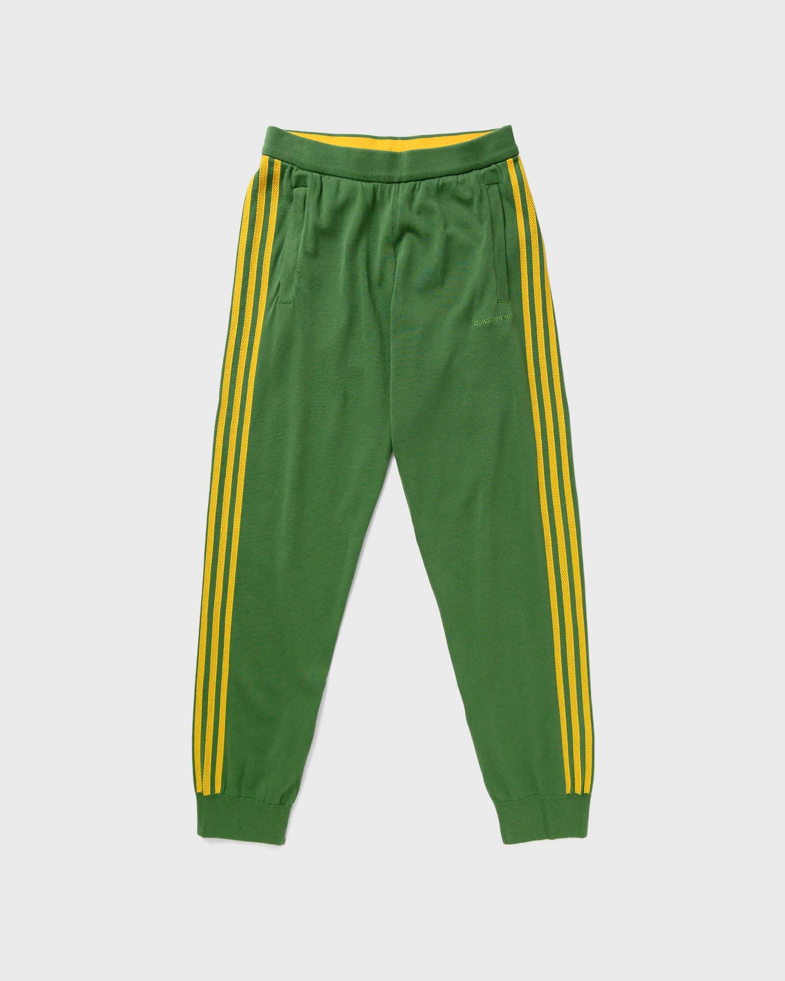 Adidas - x wales bonner n knit tp men track pants green in größe:l