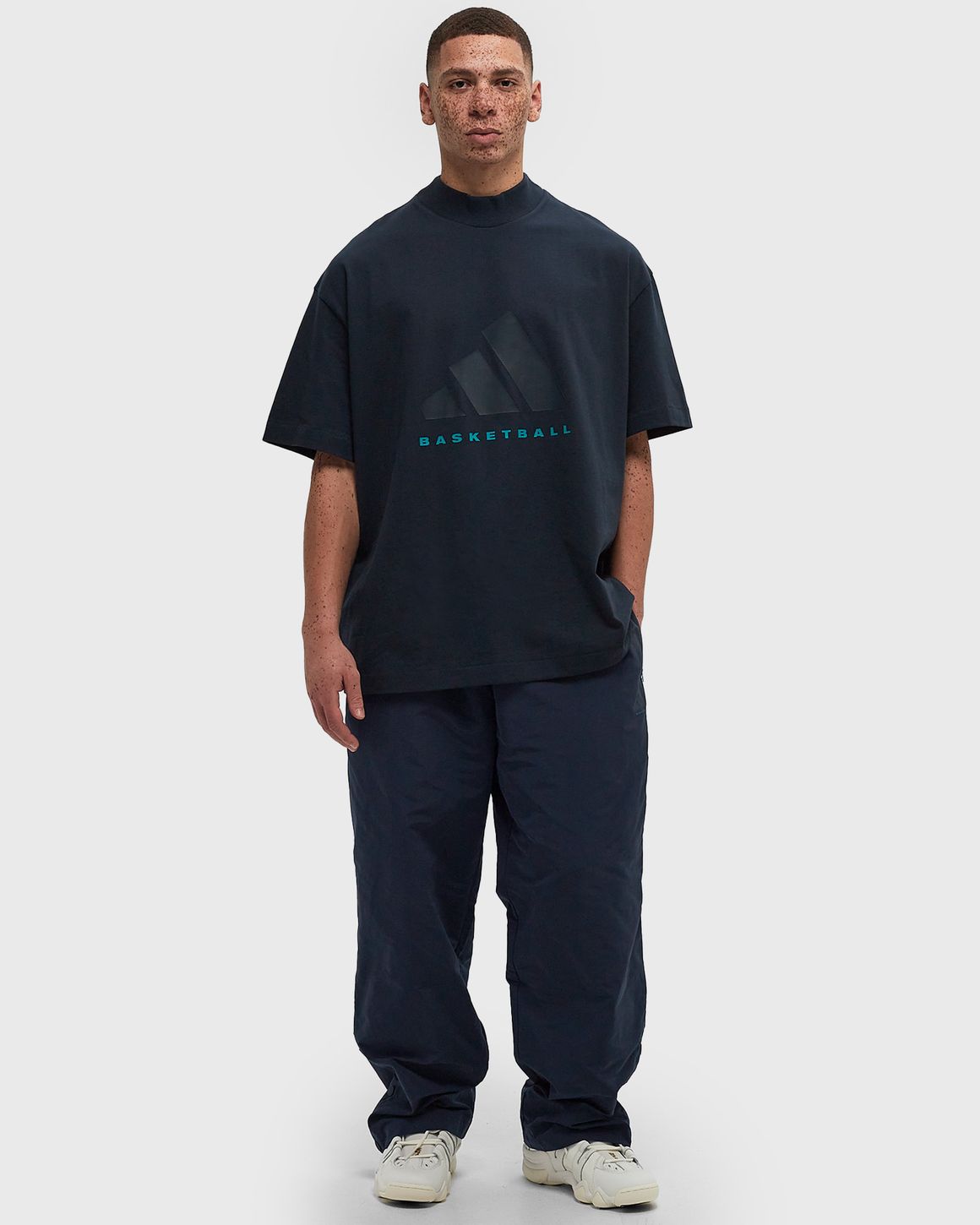 ボトムスその他 adidas Basketball Woven Pants Deep Navy IW5638 Adidas BASKETBALL WOVEN SNAP TRACKSUIT BOTTOMS Blue | BSTN Store