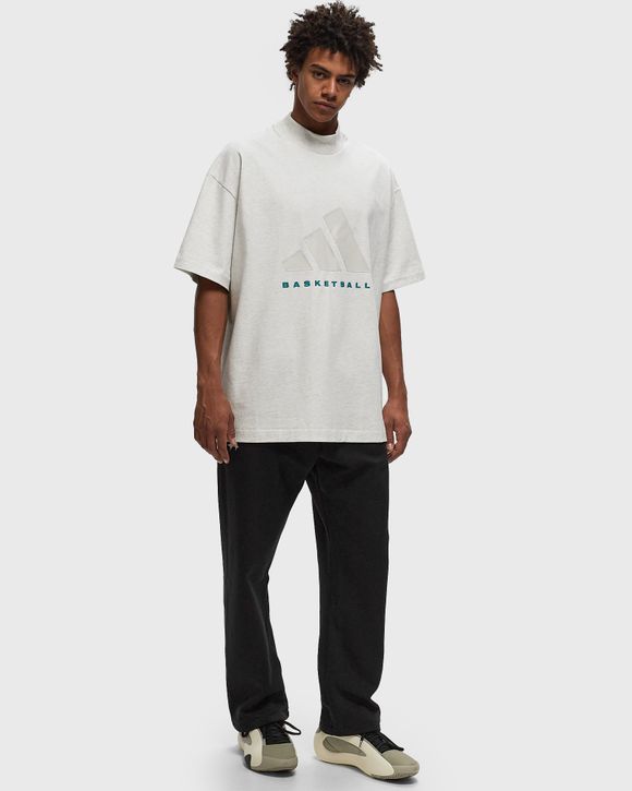 Adidas Basketball T-Shirt Grey | BSTN Store