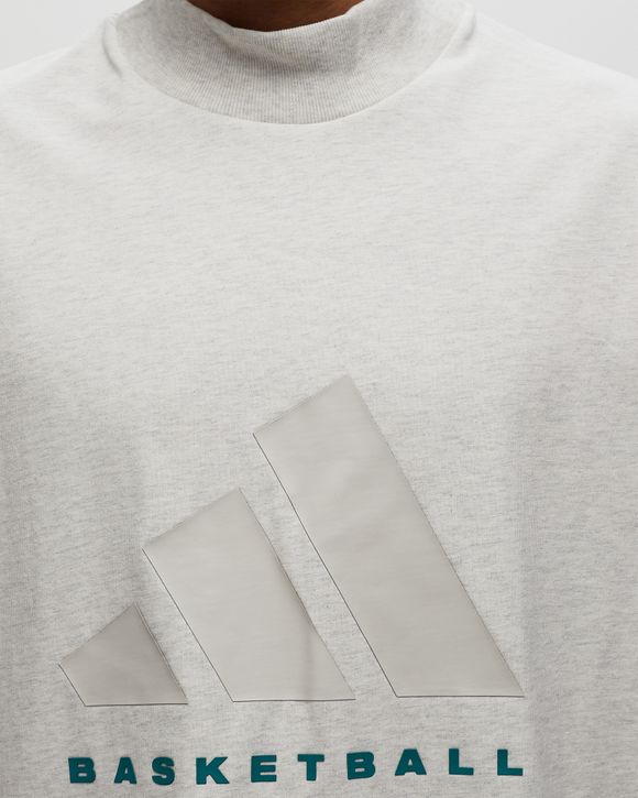 ★ adidas★ Basketball Tee White IW5645 adidas Basketball Tee - Grey | adidas Singapore