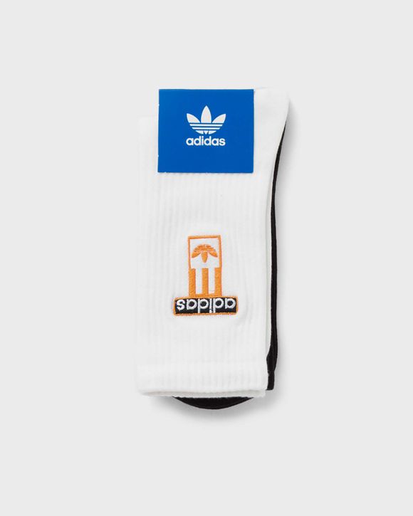 Adidas ADIBREAK CREW SOCK 2PP Black White BSTN Store