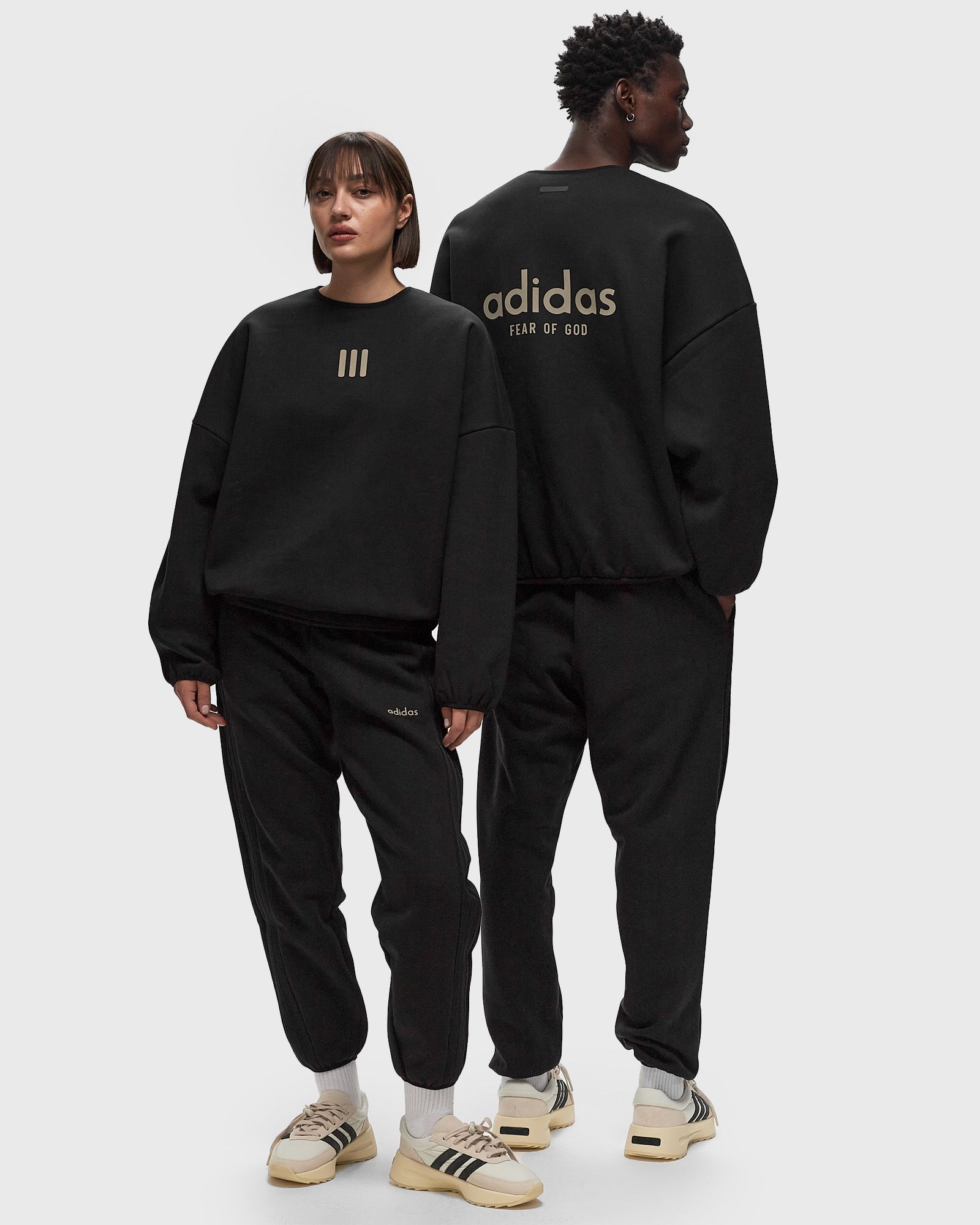 Adidas X FEAR OF GOD ATHLETICS CREW Black | BSTN Store