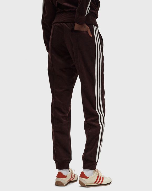 Adidas track pants velvet on sale