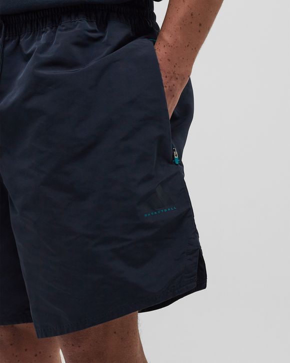 Adidas ADI BASKETBALL WOVEN SHORTS Blue | BSTN Store