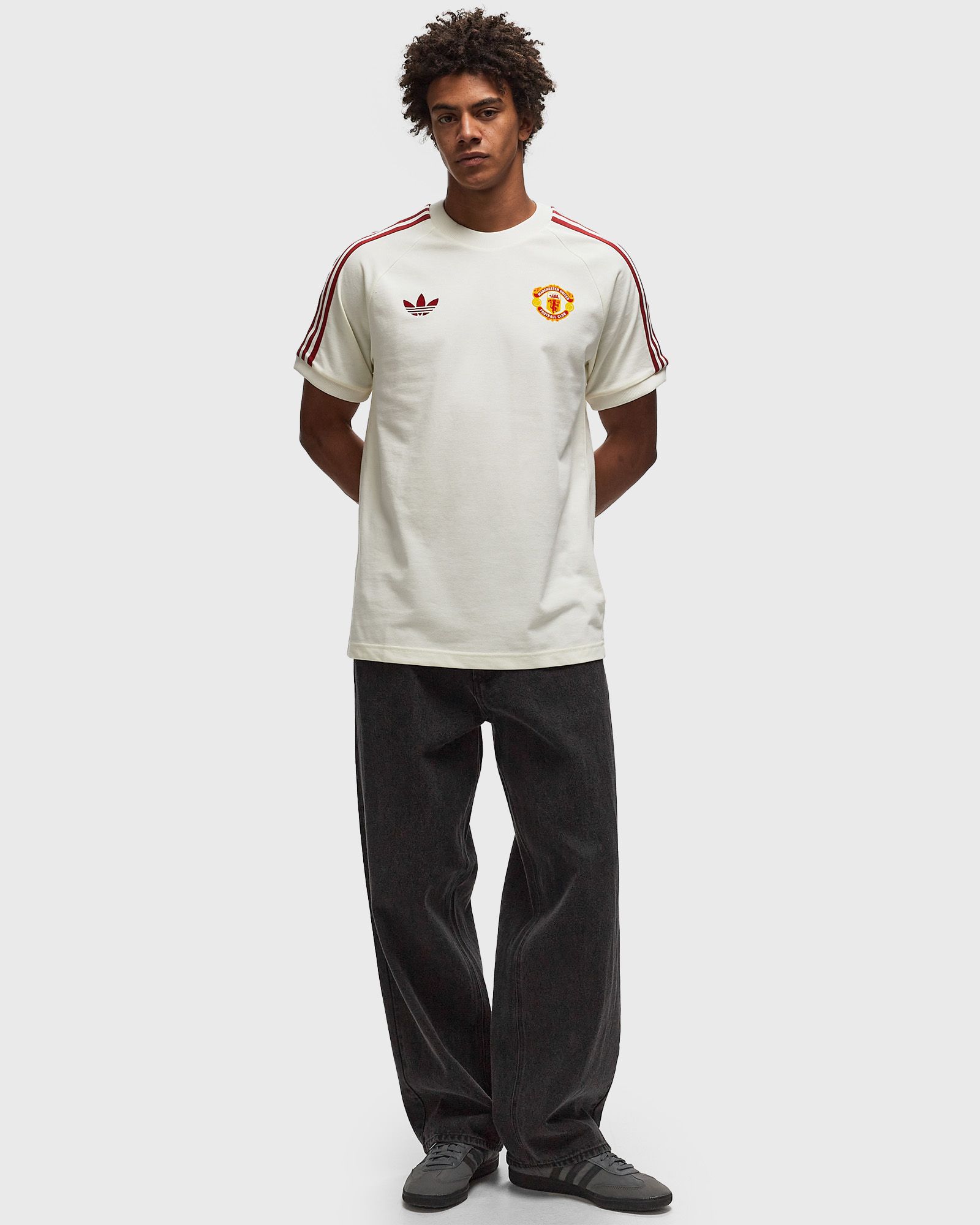 MANCHESTER UNITED ADICOLOR CLASSICS 3-STREIFEN TEE