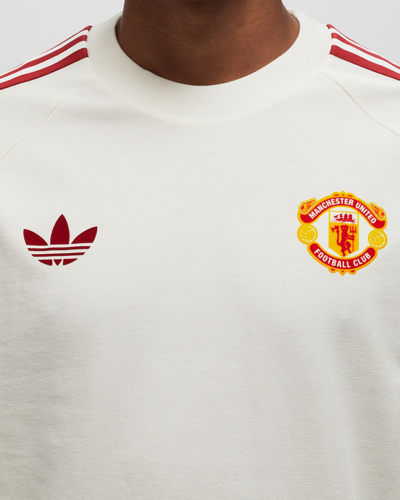 MANCHESTER UNITED ADICOLOR CLASSICS 3-STREIFEN TEE