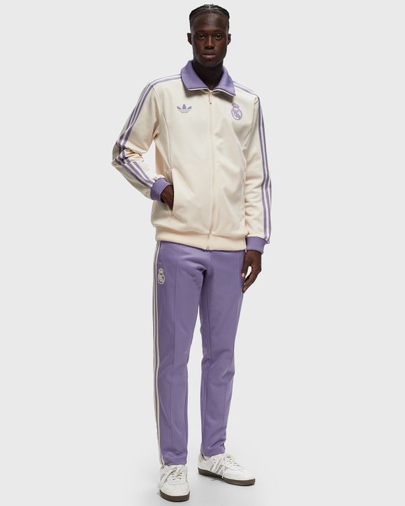 Adidas REAL MADRID ORIGINALS TRACK PANT Purple MAGLIL WONWHI