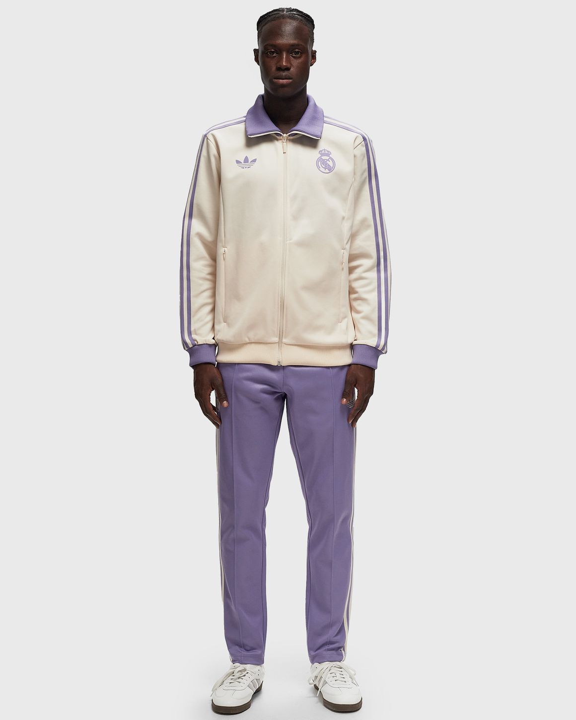 【使い勝手の良い】 TOP TRACK ORIGINALS MADRID REAL Adidas Purple/Beige Store BSTN | ウェア