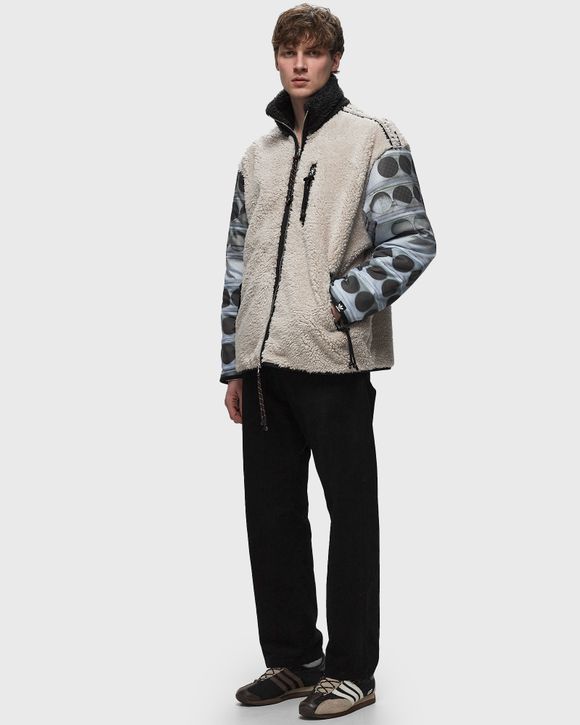 Adidas originals superstar faux sherpa track jacket best sale