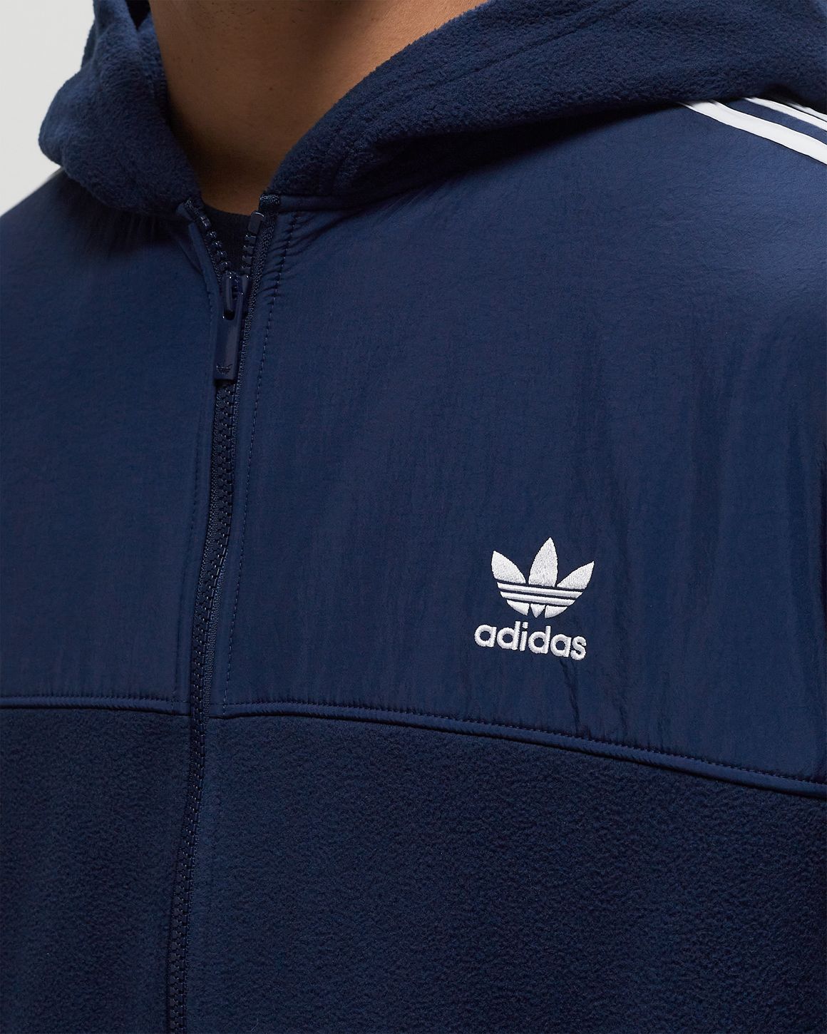 Adidas Fleece hoodie Blue NINDIG